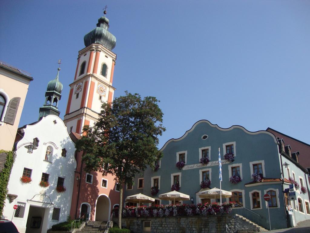 Hotel Lobmeyer Roding Esterno foto