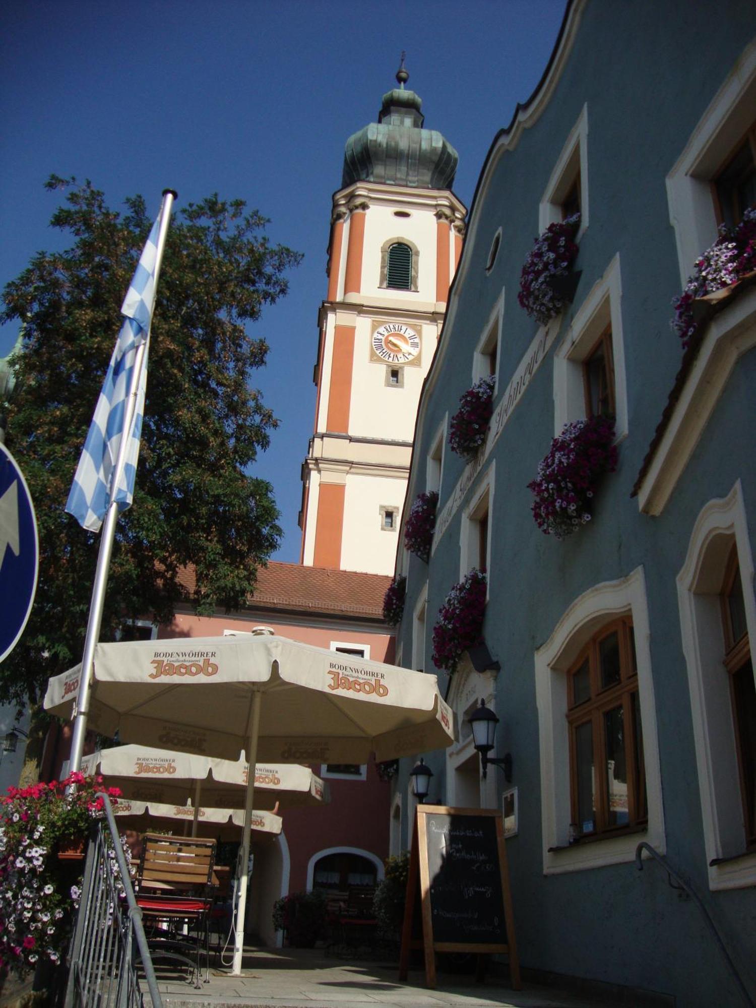 Hotel Lobmeyer Roding Esterno foto